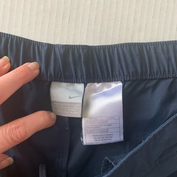 Nike women’s blue wide leg capris pants size Small - Picture 2 of 5